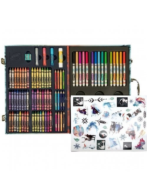 Crayola Disney Frozen Inspiration Art case - 115+ Pieces