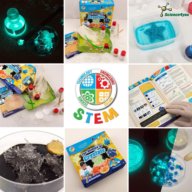 Crystal Growing Kit for Kids- 8+
