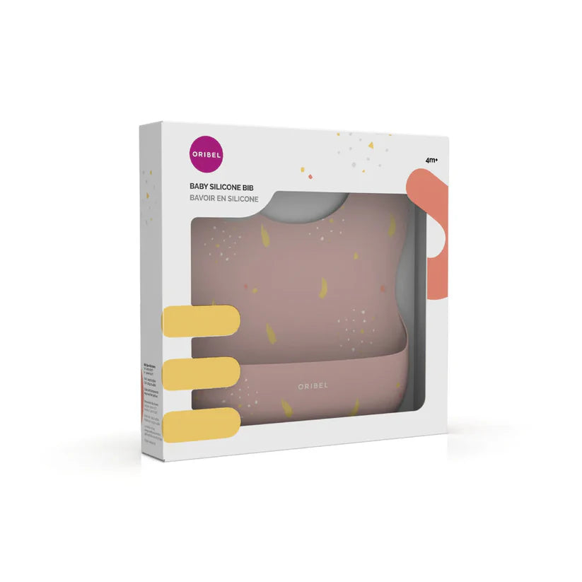 Oribel Baby Silicone Bib (2 colors available)