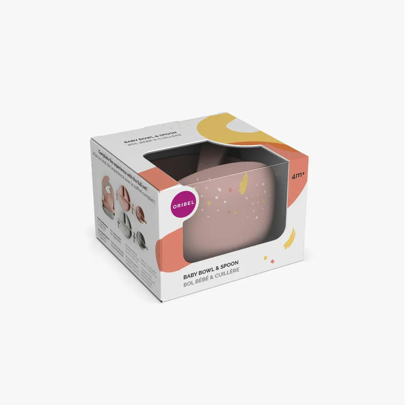 Oribel Baby Bowl & Spoon (2 colors available)