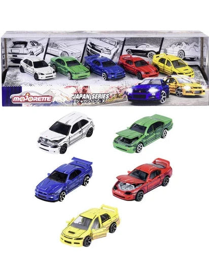 Majorette Japan Series 5 Pieces Giftpack