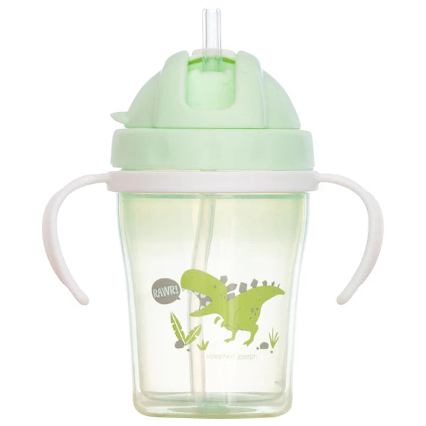 Stephen Joseph Flip Top Sippy Cup (Available in 4 different designs)