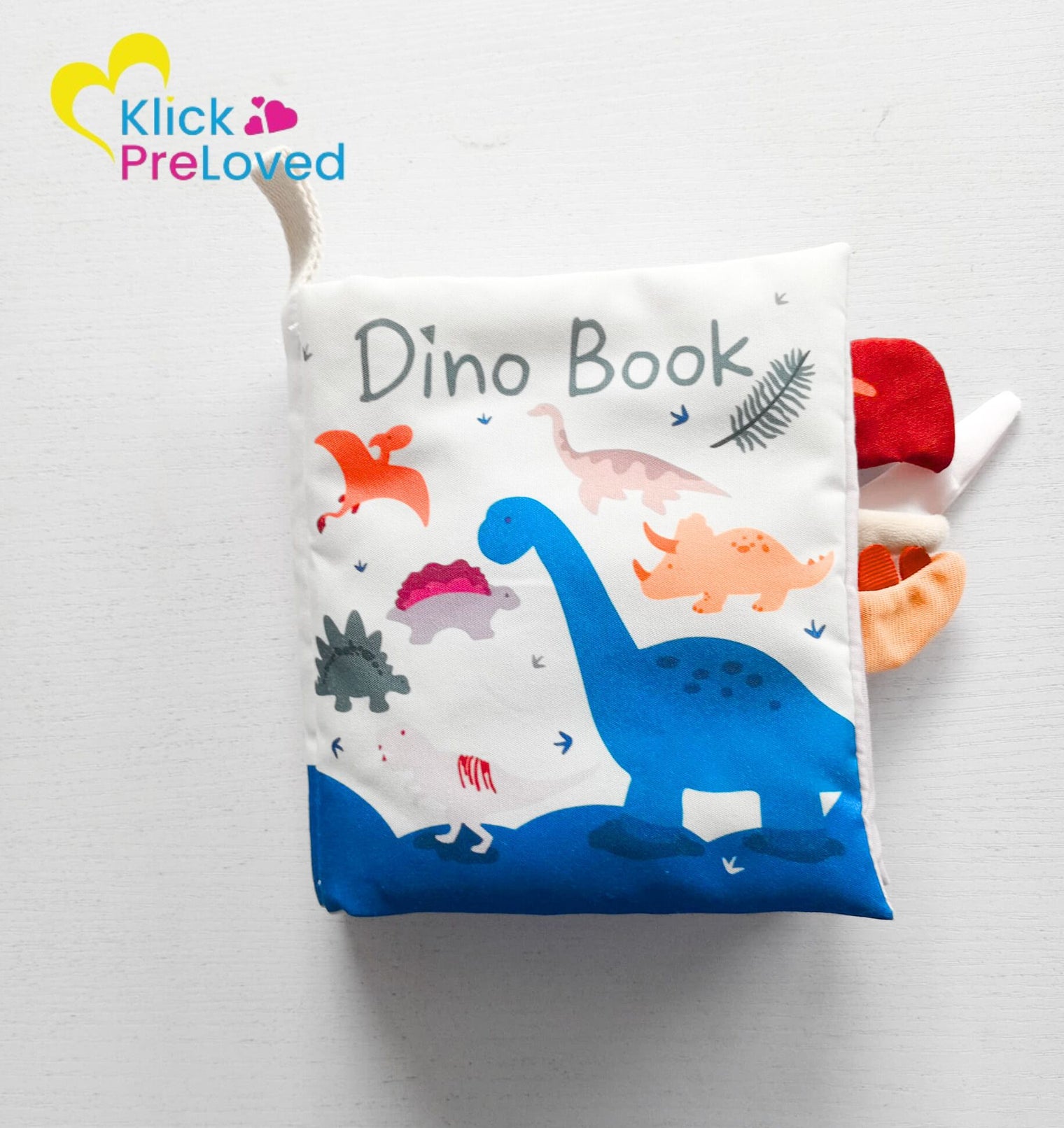 PreLoved Dino Cloth Book (Gently Used)