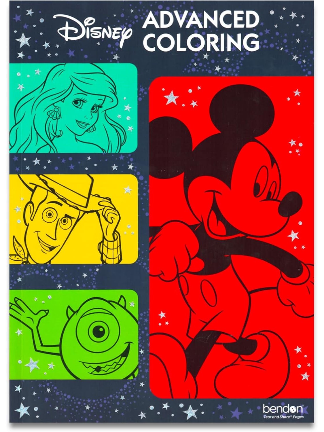 Mickey Advanced Coloring Book