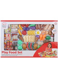 Kitchen Corner Play Food Set 120 Pieces