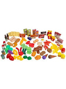 Kitchen Corner Play Food Set 120 Pieces