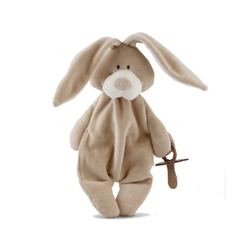 Wooly Organic Comforter Bunny with Dummy Holder:0m+