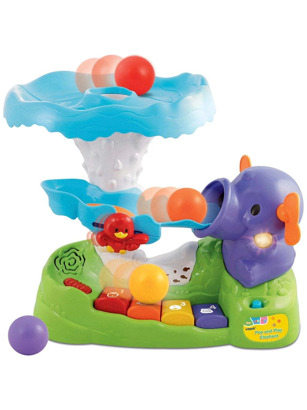 VTech Baby Pop and Play Elephant Ball Popper