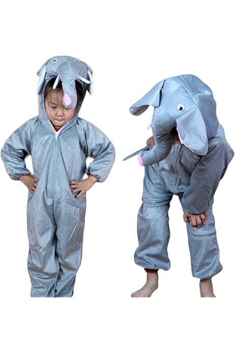 Elephant Kids Animal Costume, Small