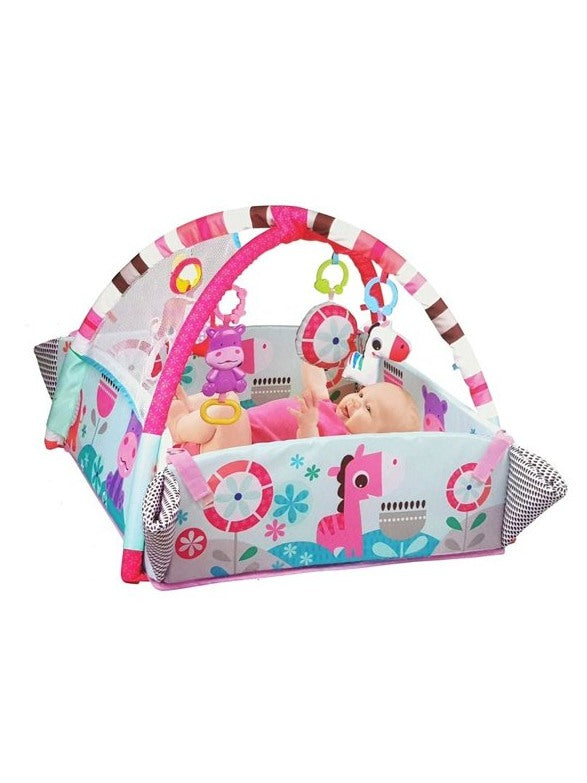 Grow-With-Me Activity Gym & Ball Pit 0m+ - 5 ways to play!