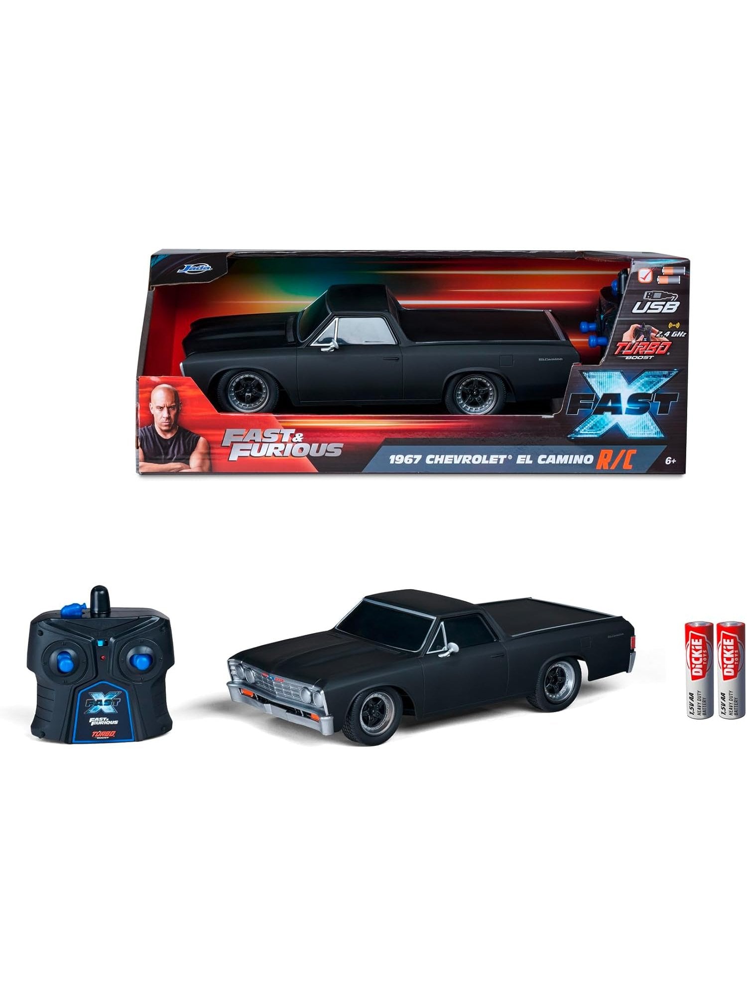 Fast and Furious RC Car Chevrolet EL Camino (FF10) 1:16