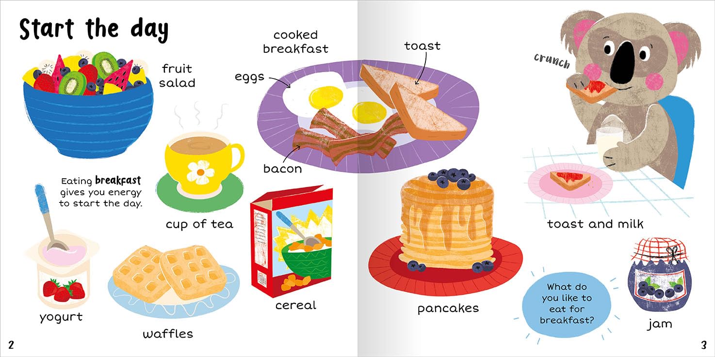 100+ First Words Food - Miles Kelly (Paperback)