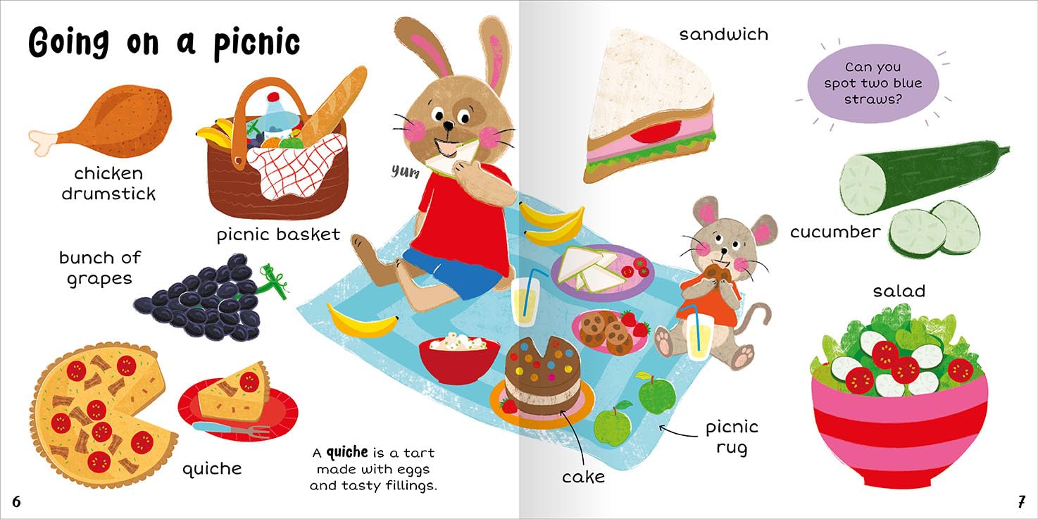 100+ First Words Food - Miles Kelly (Paperback)