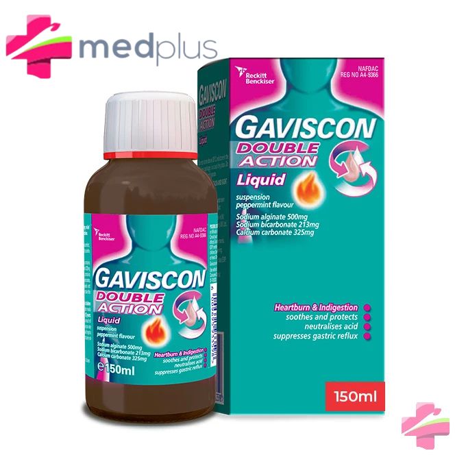 GAVISCON DOUBLE ACTION LIQUID 150ML