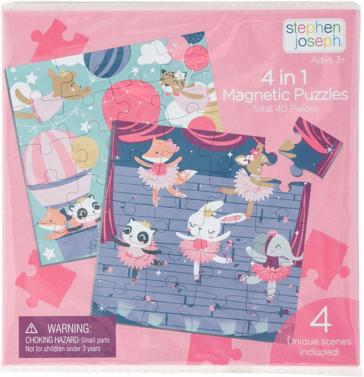 4 In 1 Magnetic Puzzle Book