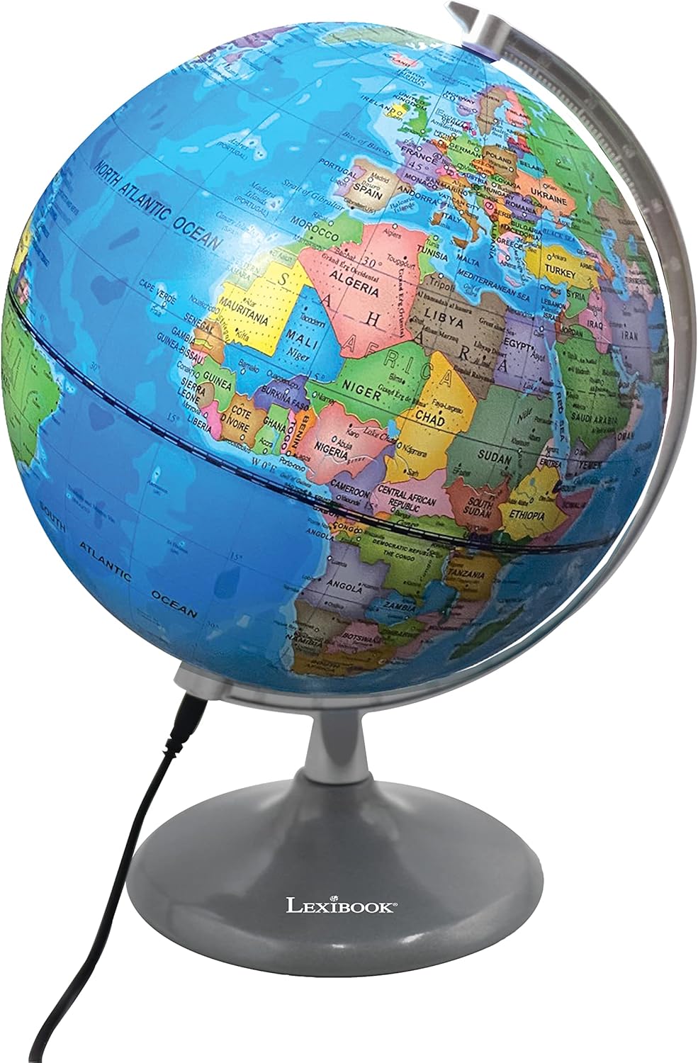 LexiBook Luminous Globe Planetarium-10''(26cm)