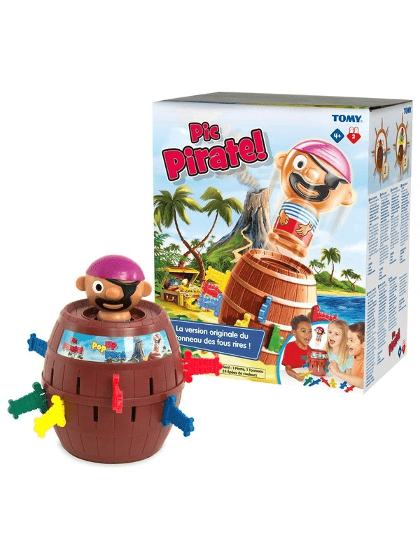 TOMY Pop-Up Pirate Game