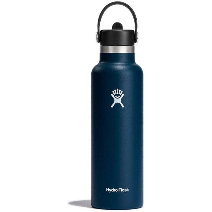 Hydro Flask 21oz Standard Mouth with Flex Straw Cap - 621ml (4 colors available)