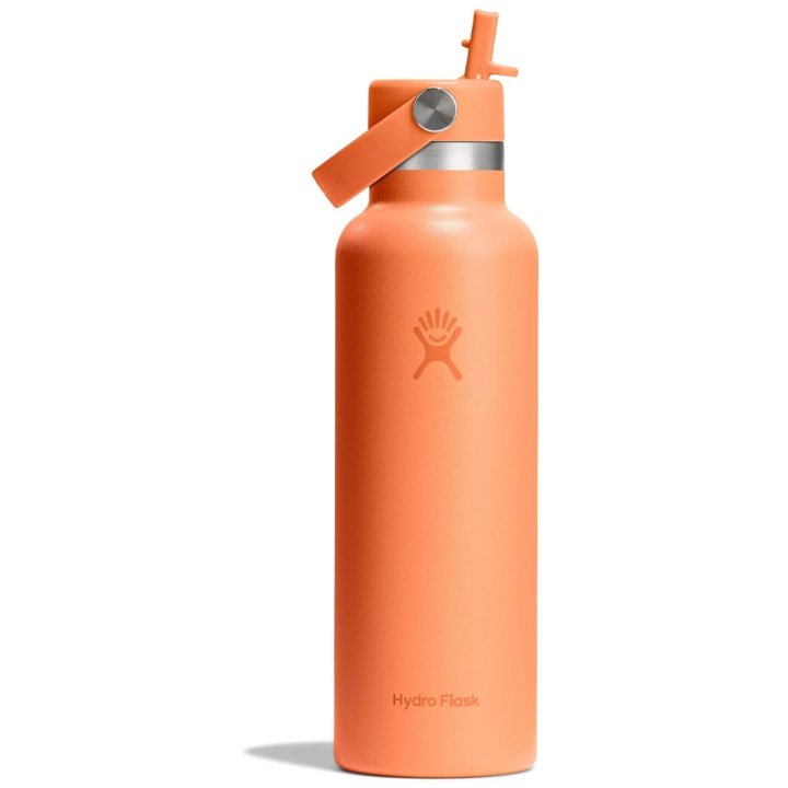 Hydro Flask 21oz Standard Mouth with Flex Straw Cap - 621ml (4 colors available)
