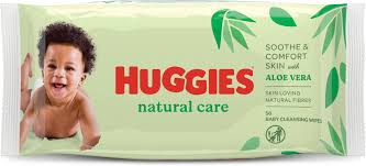 HUGGIES NATURAL CARE ALOE WIPES * 56