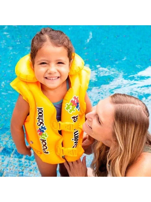 Intex Pool School Deluxe Swim Vest (3- 6 years)