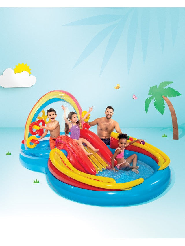 Intex Rainbow Ring Inflatable Play Center