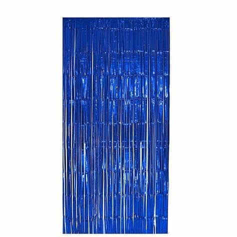 Party Supply Metallic Foil Fringe Curtain Decorations