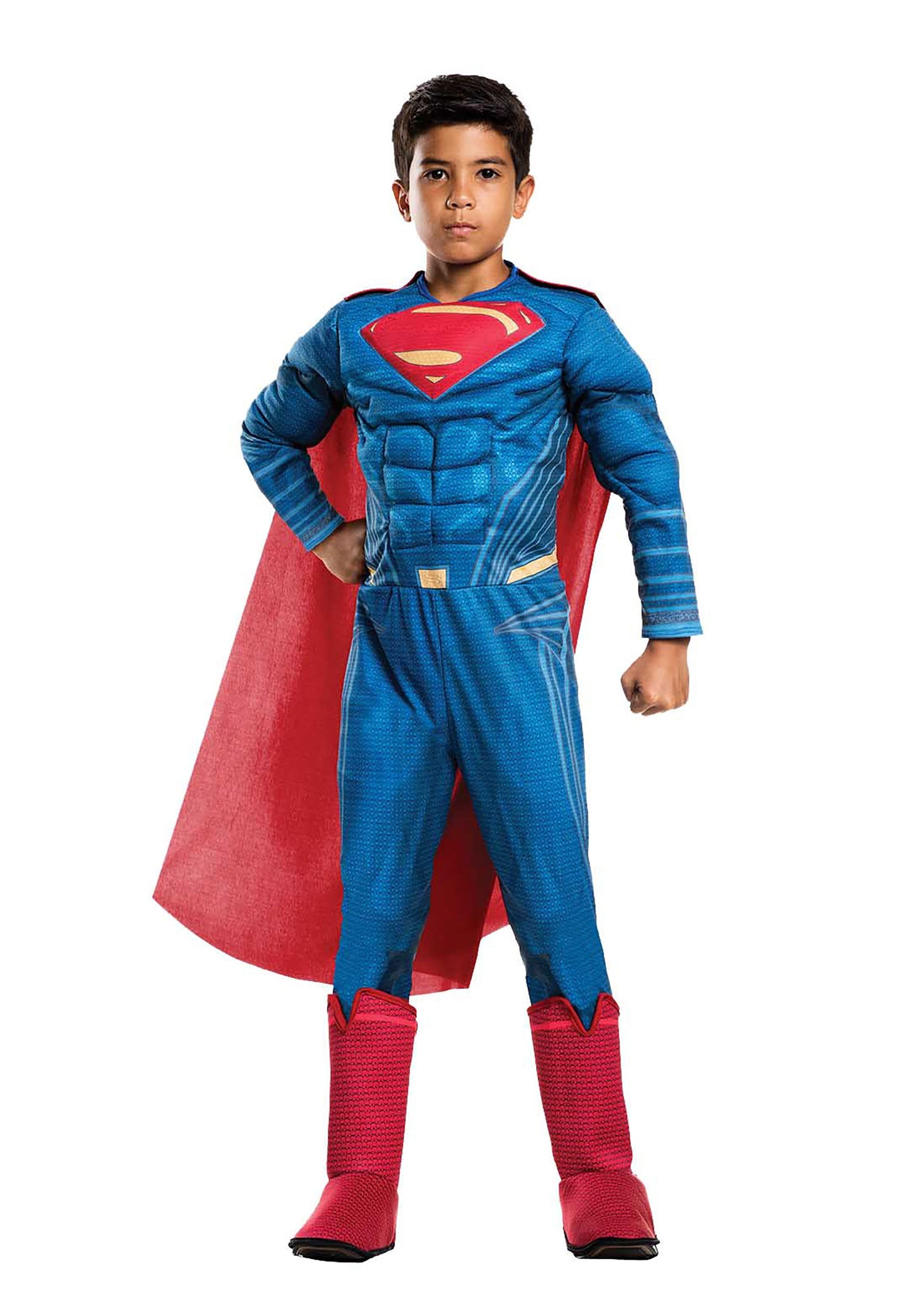 Superman Costume Dark Blue - Small