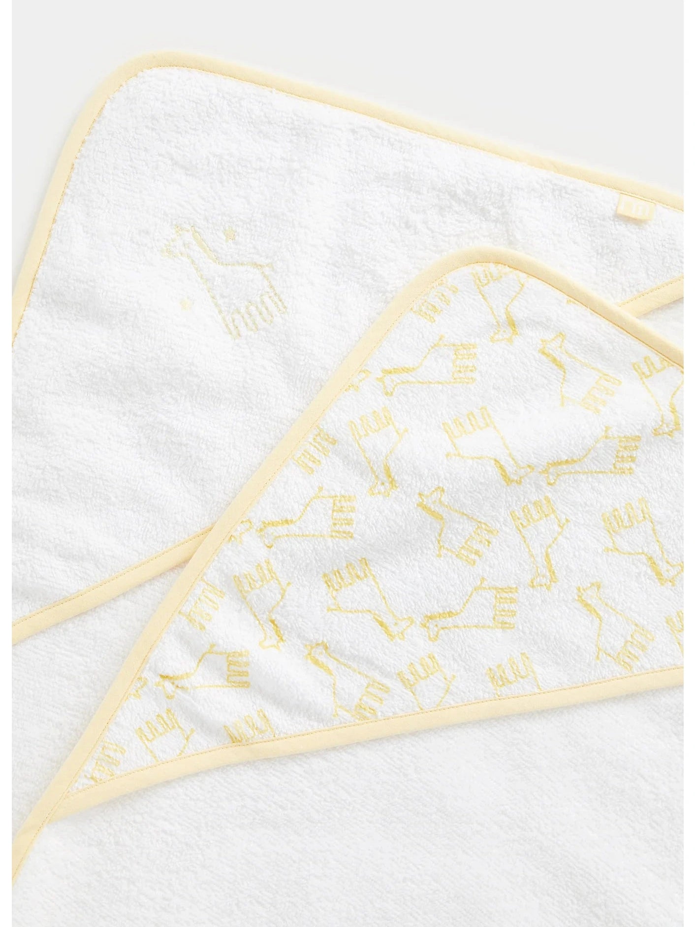 Mothercare Giraffe Cuddle and Dry Hooded Towels - 3 Pack