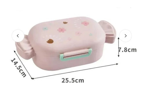 Candy-Shaped Kids' Lunch Box - Nude and Lilac