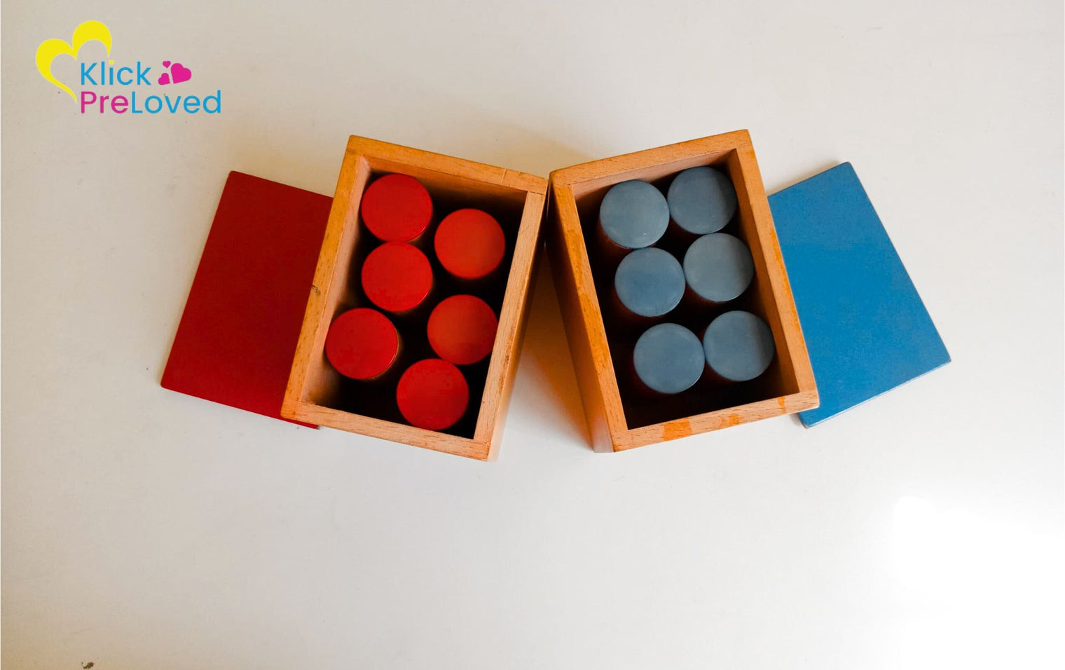 PreLoved Montessori Wooden Sound Boxes (Gently Used)