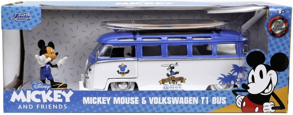 Mickey Mouse and Volkswagen Bus, 1:24