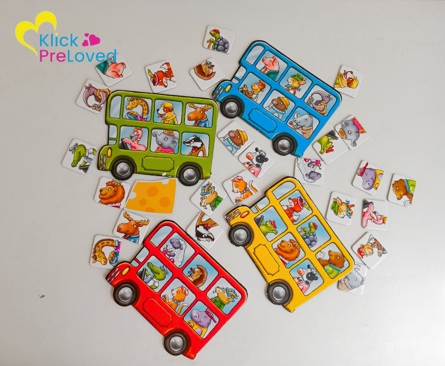 PreLoved Little Bus Lotto Mini Game (Gently Used)