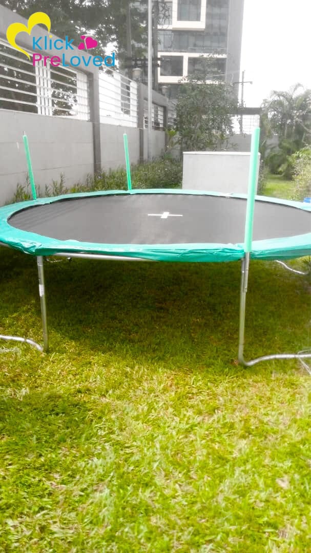 PreLoved 12ft Ultrasport Garden Trampoline - Mint (Brand New)
