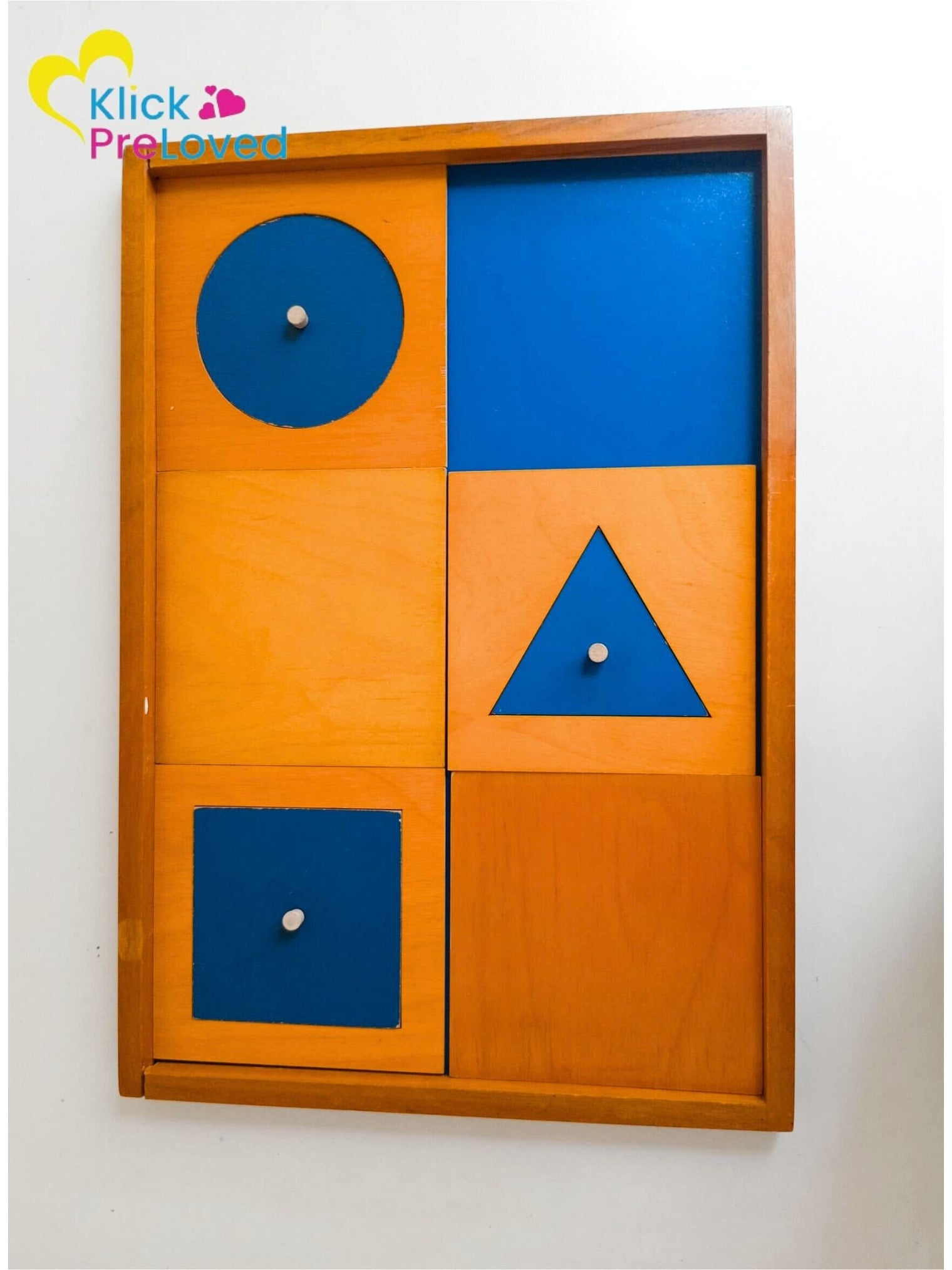 PreLoved Montessori Geometric Presentation Tray (Gently Used)