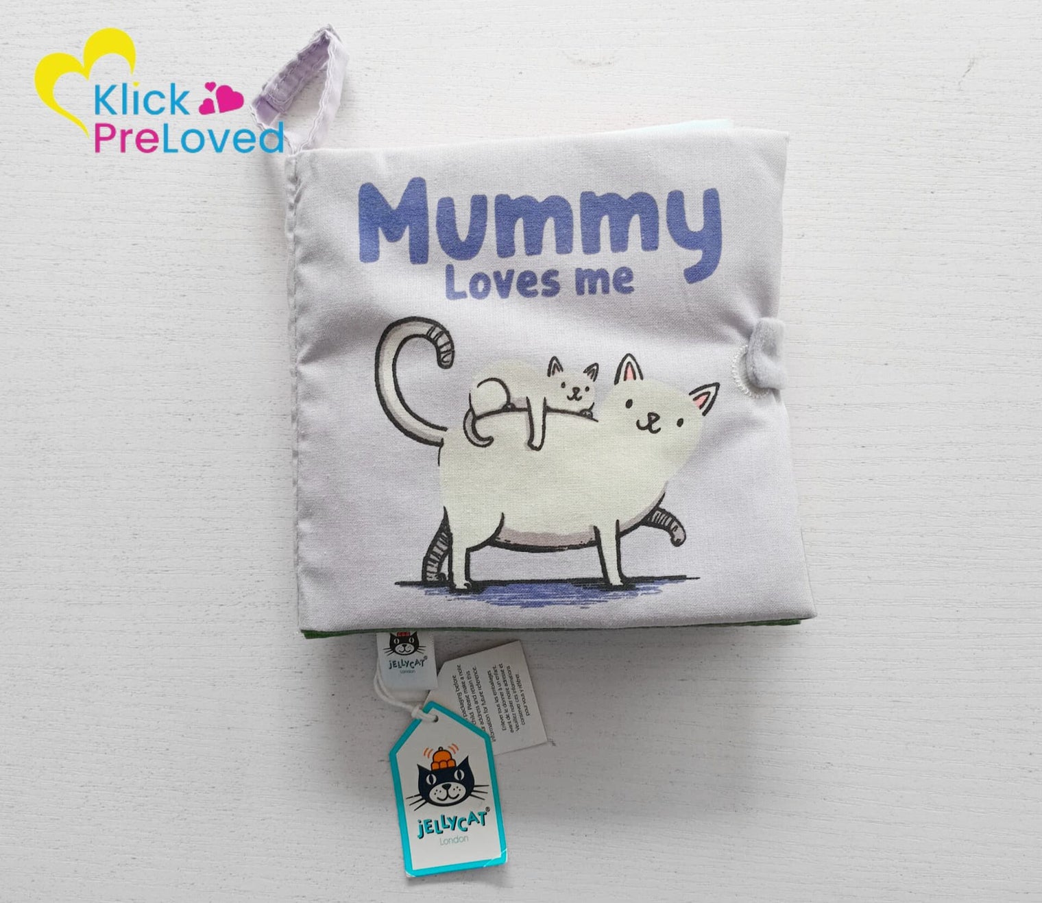 PreLoved Mummy Loves Me Cloth Book 0m+ (Brand New)
