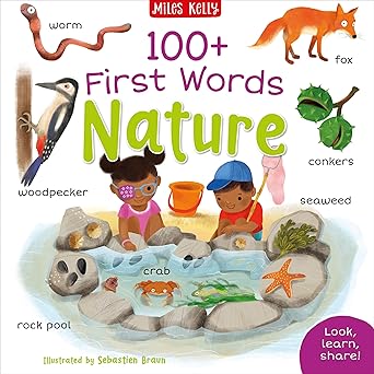 100+ First Words Nature - Miles Kelly (Paperback)