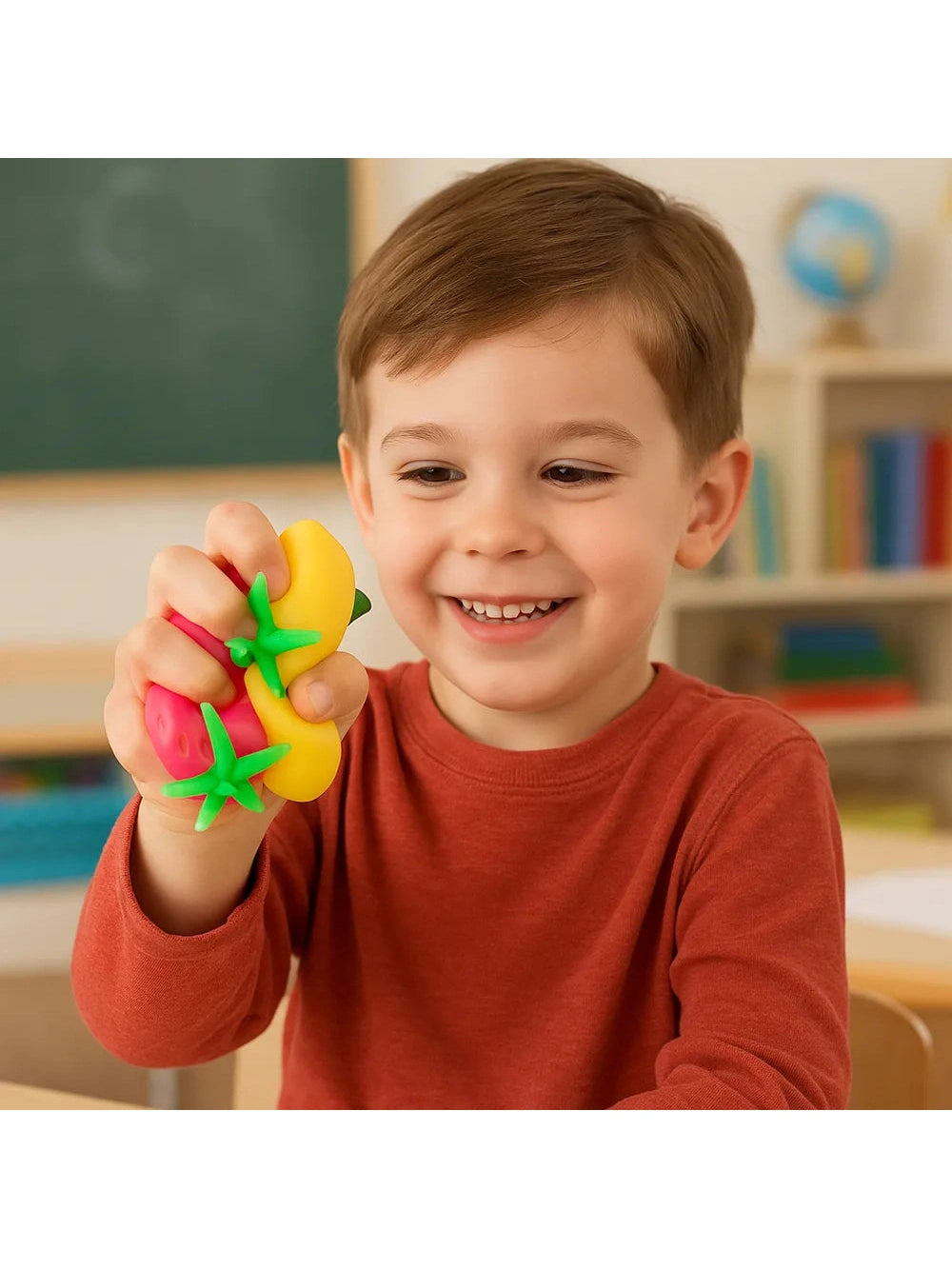 Schylling Groovy Fruit NeeDoh