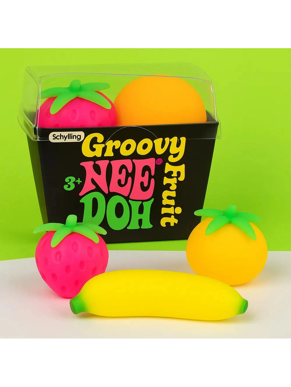 Schylling Groovy Fruit NeeDoh