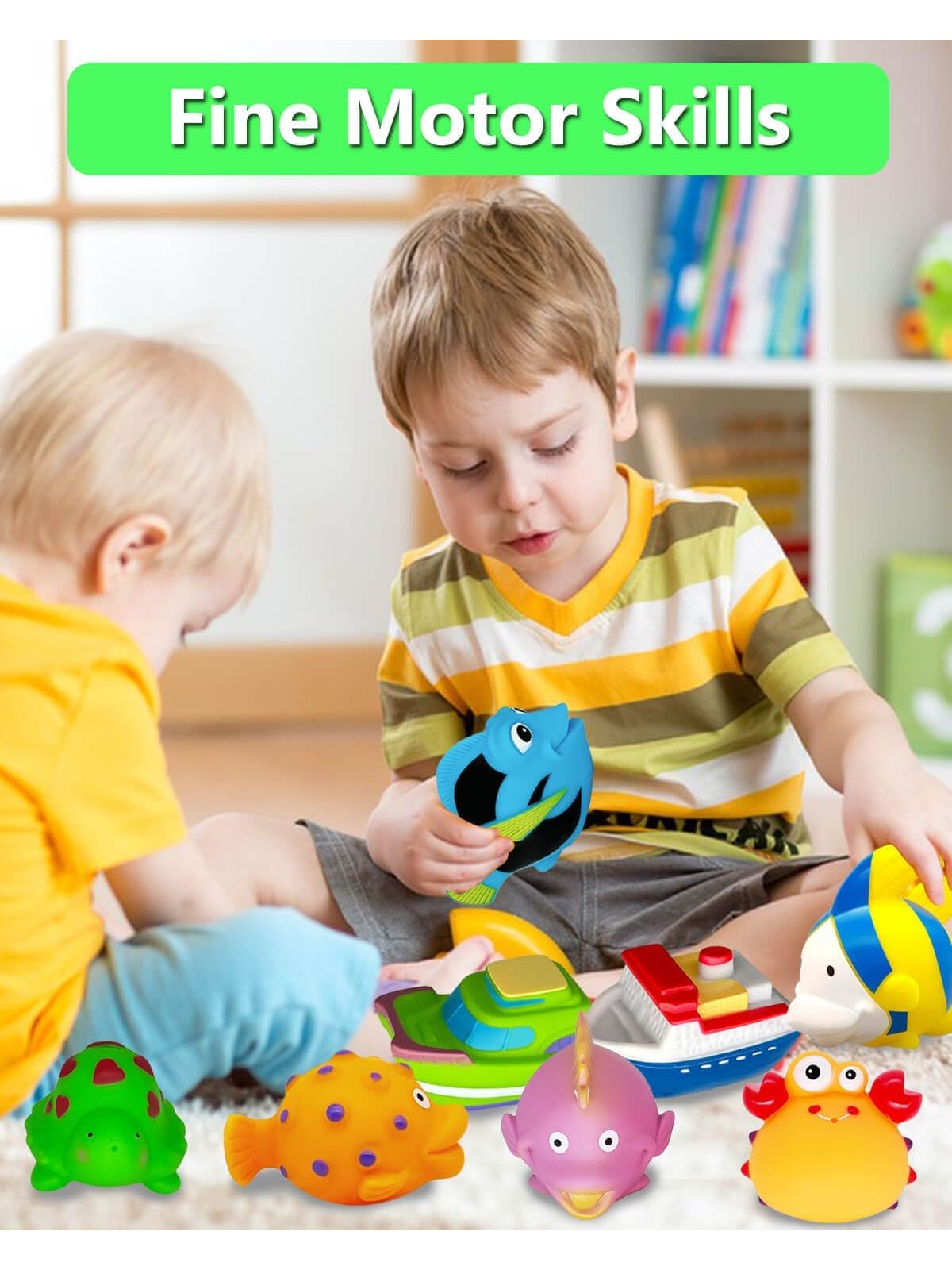 Sea Bathtime Toys for Babies 6m+