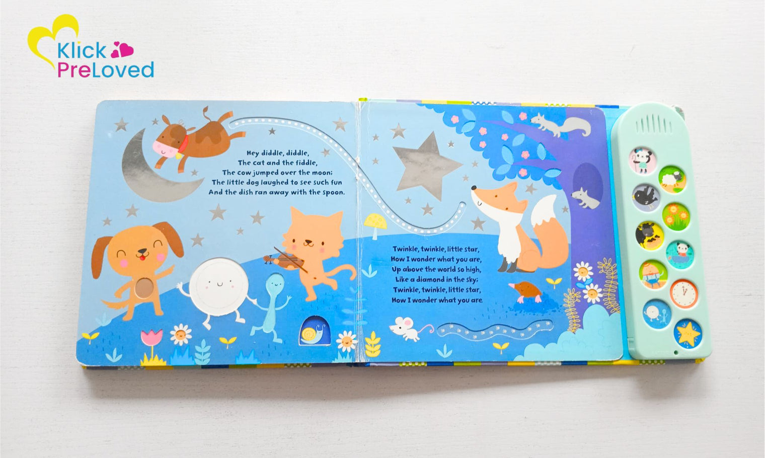 PreLoved Usborne Baby's Very First Nursery Rhymes Play Book (Gently Used)