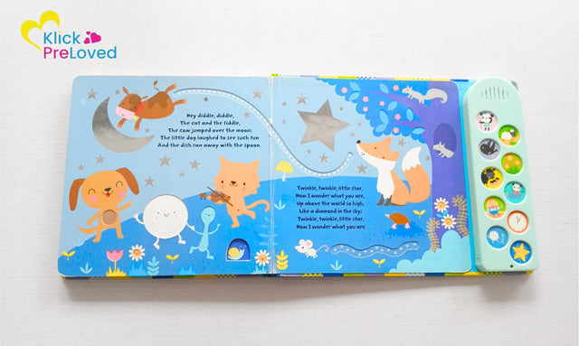 PreLoved Usborne Baby's Very First Nursery Rhymes Play Book (Gently Used)