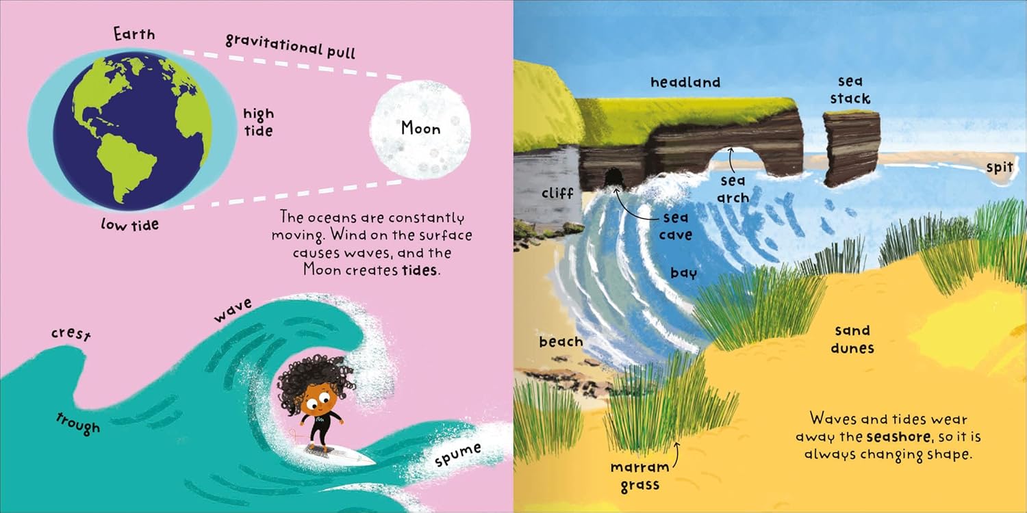 Big Words for Little Experts 'Oceans' - Miles Kelly (Paperback)