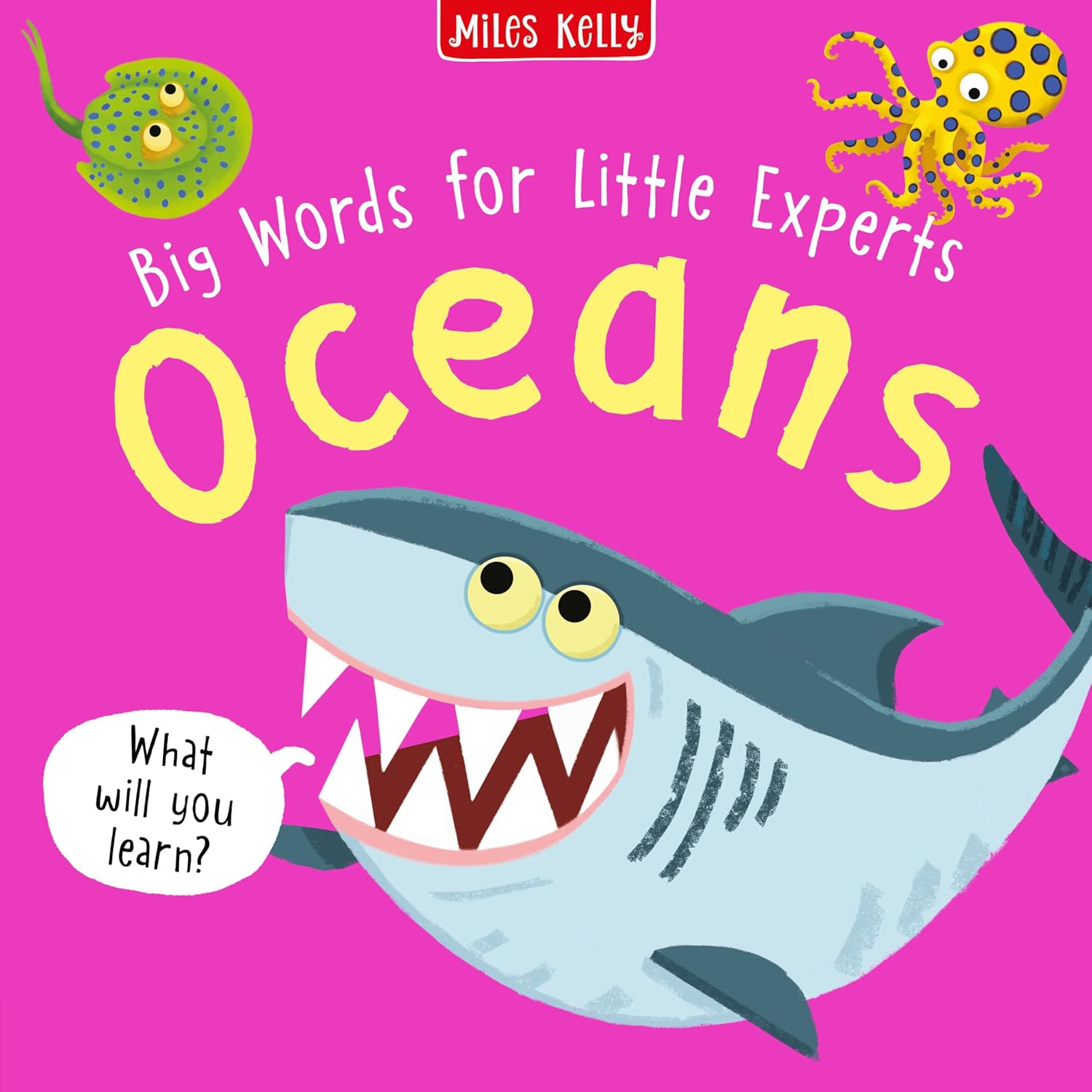 Big Words for Little Experts 'Oceans' - Miles Kelly (Paperback)