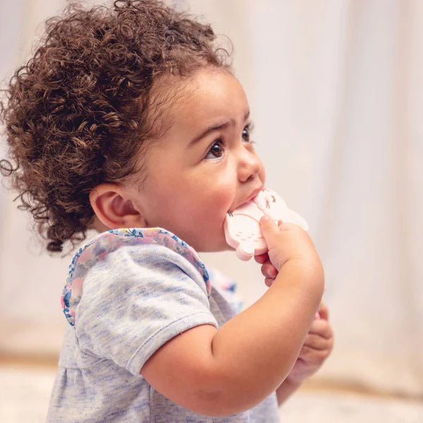 Stephen Joseph Silicone Teether Pacifier Clip (Available in 2 different designs)