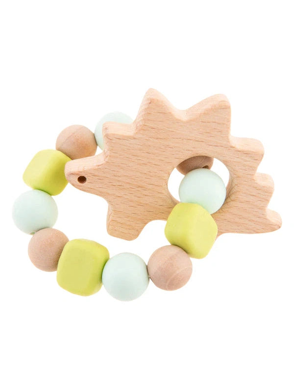 Stephen Joseph Silicone Teether with Pouch (Available in 4 different designs)