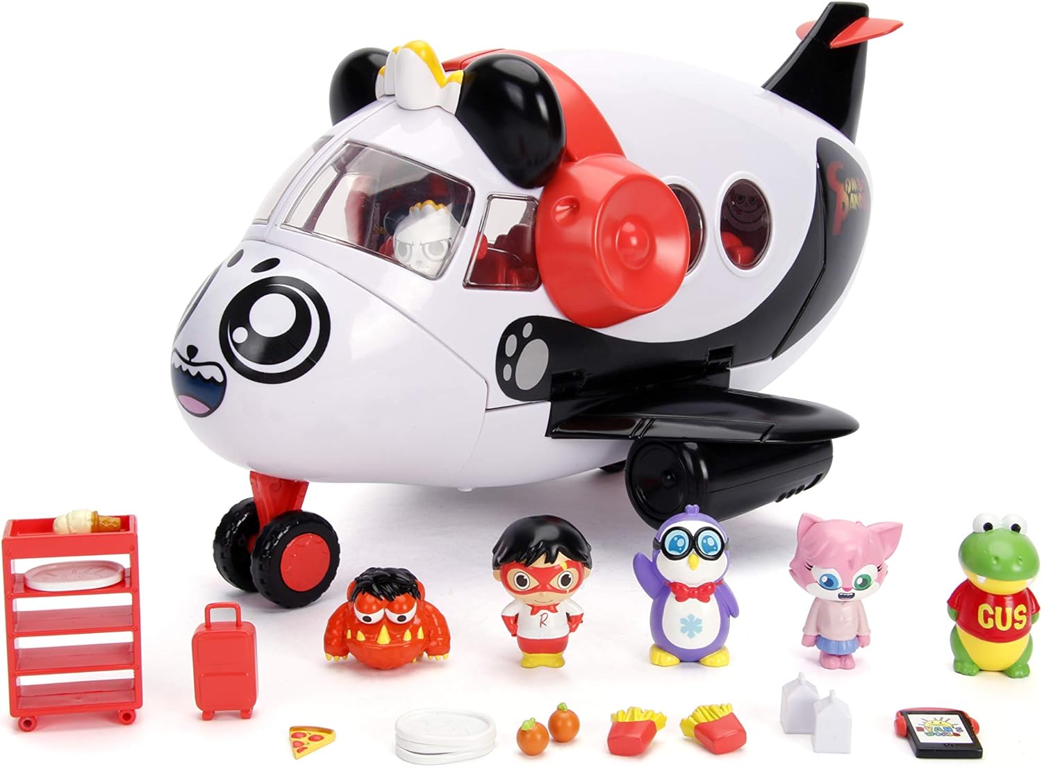 Ryan's World Combo Panda Airplane Set