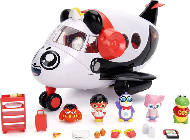 Ryan's World Combo Panda Airplane Set