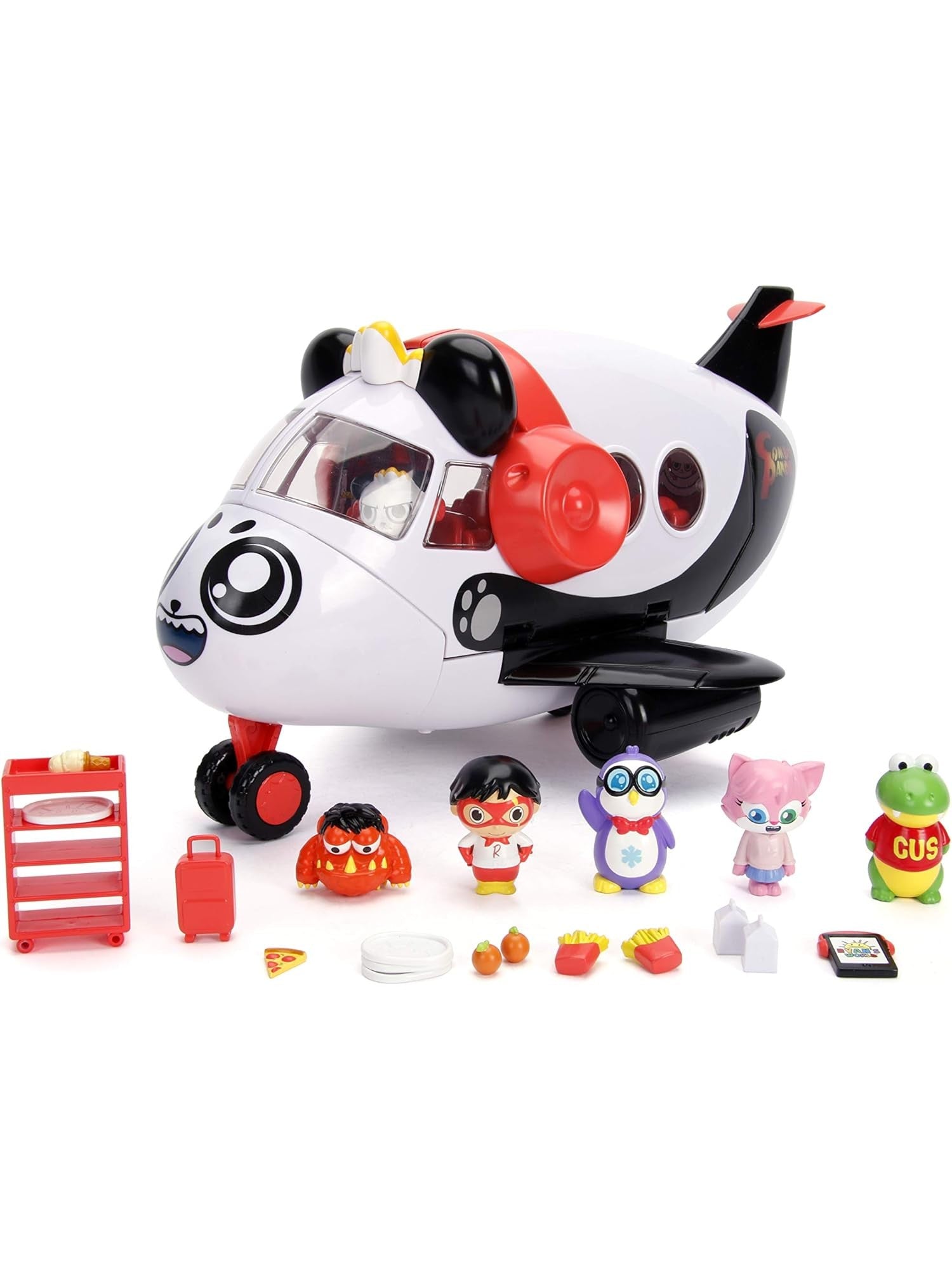 Ryan's World Combo Panda Airplane Set