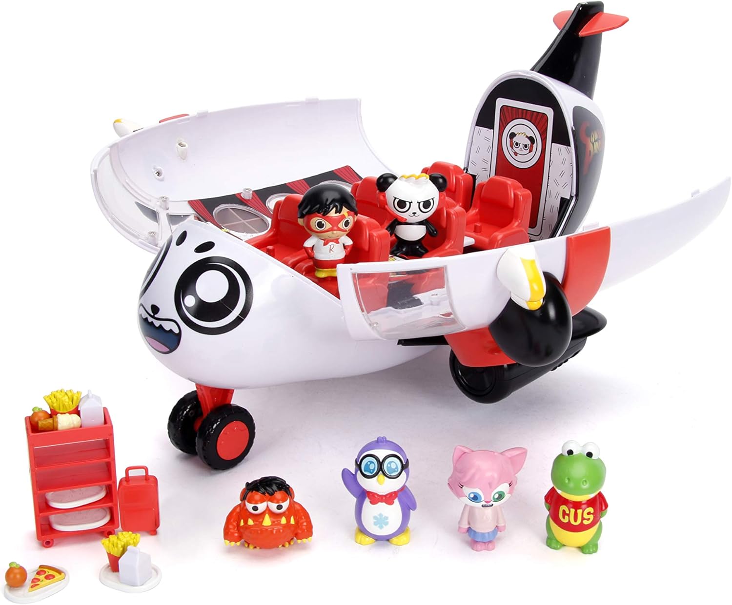 Ryan's World Combo Panda Airplane Set